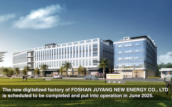 FOSHAN JUYANG NEW ENERGY CO LTD manufacturer production line
