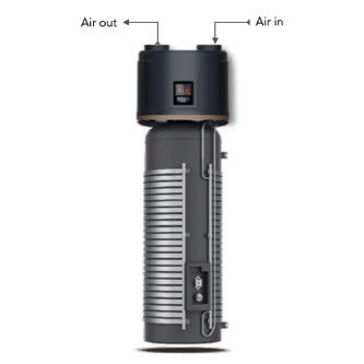 All in One Heat Pump Water Heater -B2 Pro/ Top Blow (R290)